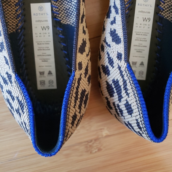 Rothy's Pointed Leopard Retired size 9 Animal - Picture 6 of 7